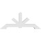 Ekena Millwork Vanguard Architectural Grade PVC Gable Bracket, 84"W x 35"H x 6"D x 6"F, 10/12 Pitch GBP084X35X0606VAN00 - alternate 5